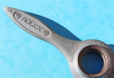 rolex case opener wrench|rolex submariner open back.